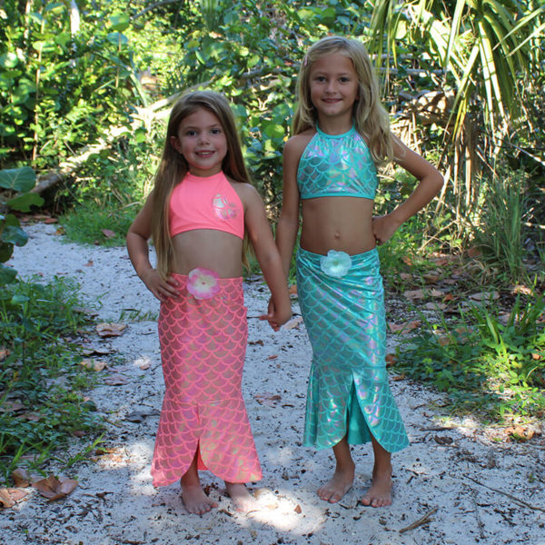 girls reversible mermaid swimsuit