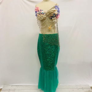 womens mermaid costume skirt